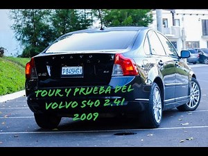 Tour y prueba del Volvo S40 2.4i 2009
