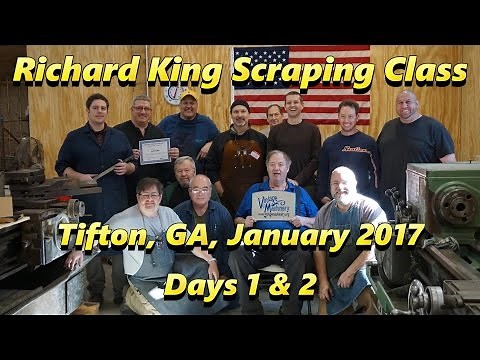 Richard King Scraping Class, Tifton GA, Day 1 & 2