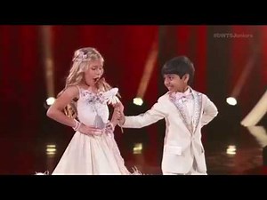 Akash Vukoti & Kamri Peterson - DWTS Juniors Week 1 Foxtrot