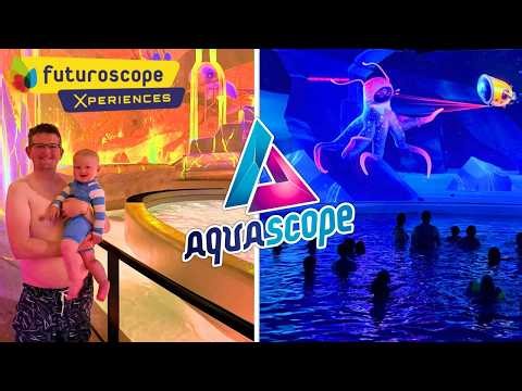 Aquascope Vlog 2026 - A VERY Different Water Park at Futuroscope!