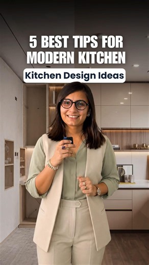 5 Ideas for a Modern Modular Kitchen | Kitchen Design Tips #home #kitchen #interiordesign