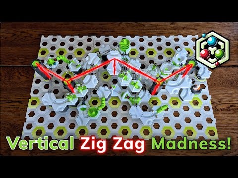 GraviTrax Vertical Zig Zag Madness! Can you keep up? No.38