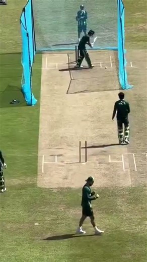 King Babar Azam Bowling To Saim Ayub.. Babar Bowling With Pads 🤣 So Lovely 💕 #indvspak