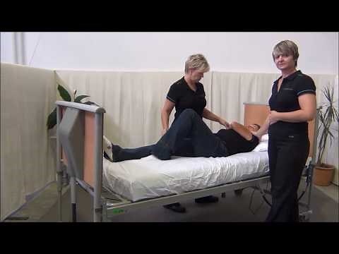 Rolling a Patient in Bed - Patient Manual Handling