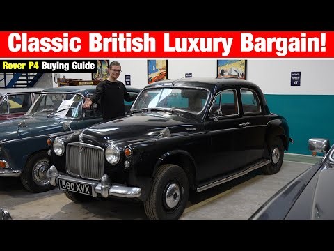The Rover P4 Is A Classic Car BARGAIN If You Buy Right!