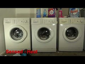Wash Race / Bosch Classixx Generation race Delicates 30'c Express vs. speed perfect