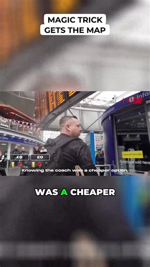 Watch this epic magic trick that actually convinced strangers to give up their map! Sometimes the simplest tricks work the best. #magic #streetmagic #tricks #winning #funny #viral #challenge