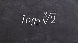 Tutorial - How to evaluate a logarithm to the third root of a number