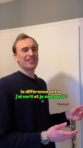 Différence entre 'J’ai sorti' et 'Je suis sorti' expliquée