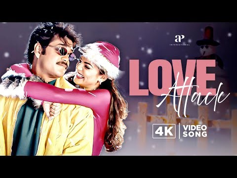 Love Attack - 4K Video | Ratchagan Video Songs | Nagarjuna | A.R. Rahman | Sushmita Sen | Raghuvaran