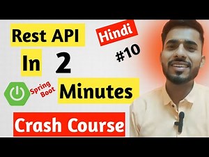 Spring Boot Series | Create Spring Boot Project & Rest API in 2 Minutes |