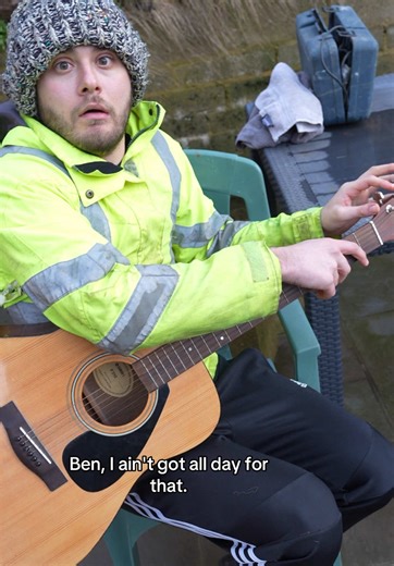 That made his Very Own Song 👀 #fyp #bensworld #comedy #foryoupage #builders