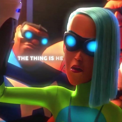 Frozone Edit | The Incredibles | SIREN HEAD FUNK (SUPER SLOWED)