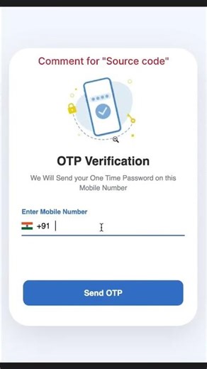 How to create multi-step OTP verification using HTML And CSS #shorts