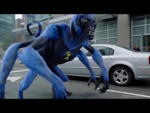 Ben10 alien force Spider Munkey best transformation