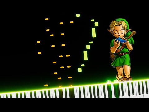 [FREE SHEET MUSIC] Lost Woods (From Zelda Ocarina of Time) - Piano Tutorial