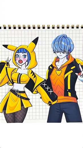 KPop Demon Hunters 💛 HUNTRIX ZOEY & Mystery Cosplay PIKACHU 💛 Pokemon GO