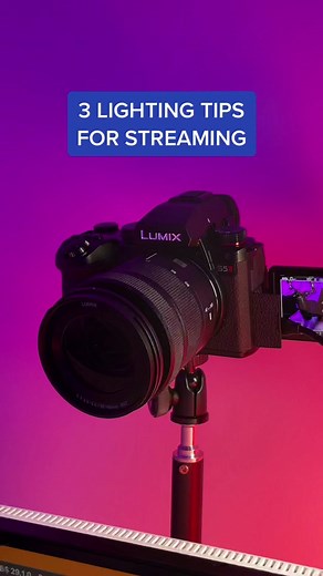 Enhance Your Live Stream with These Lumix Lighting Tips