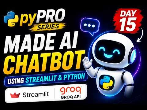 Make an AI Chatbot Like ChatGPT Using Python! 🚀