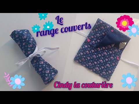 Easy sewing tutorial: The cutlery holder ~ Cindy the seamstress
