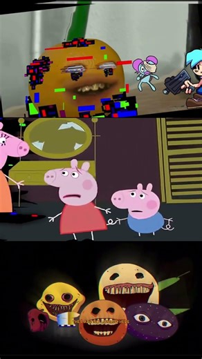 FNF Orange Glitched mix Peppa Mod - Friday Night Funkin' Mobile Game