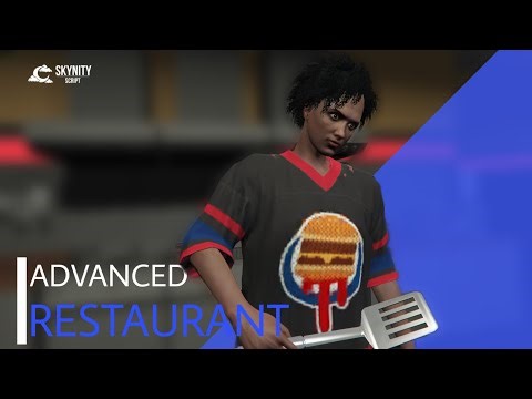 ADVANCED RESTAURANT FiveM Script BY SKYNITY SCRIPT