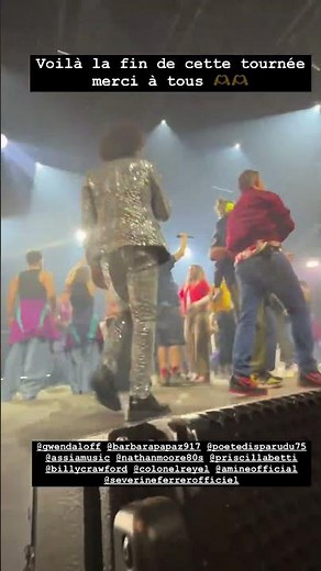 Alizée - Interview at I Gotta Feeling La Tournée at the Zénith in Montpellier 2024 October 26