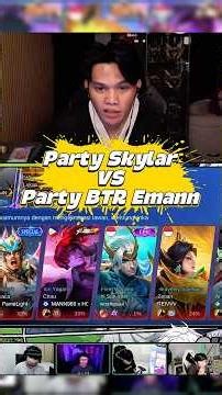 Party skylar vs party BtR Emann🥶🥶