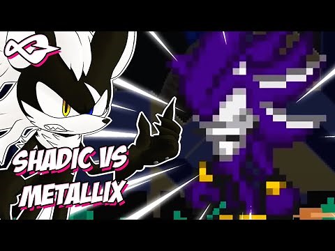 Infinite Reacts to Shadic VS Metallix | Sprite Battle - NEW FORM???