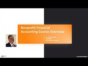 Nonprofit Financial Accounting Course Overview