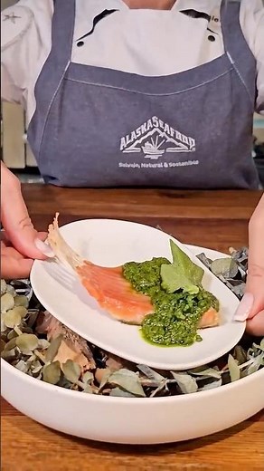 Receta de costilla de salmón rojo salvaje de Alaska l celestedelabanda