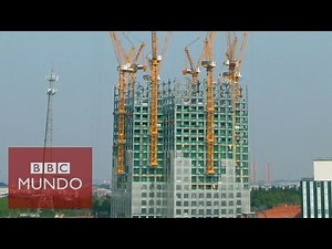 Timelapse: China construye un edificio de 57 pisos en 19 días