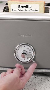 Breville BTA735OYS Toast Select Luxe Kitchen Toaster, 2 Slice, Oyster Shell