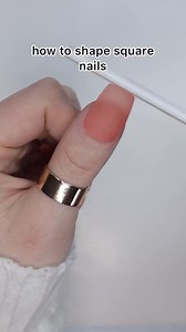 8.1K views · 56 reactions | How to shape square nails 曆✨ -⁠ #nailart #naillooks #nails #nailgram #nailinspo #nailsathome #nailtrends #naildesign #nailartist #diynails #nailhack #easynails #nailvideo #nailtutorial #trendynails #nailsoftheday #nailtech #nailtutorials #nailboo #nailsofinstagram #nailsalon #DIYnails #gelpolish #dippowder #dippowderdesign #dipnails #dippowdernails #dippowdermanicure #dipkit | Nailboo | Facebook