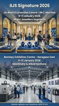 IIJS Signature 2026 | Jewelry ka Mahakumbh #DGFT #JewelleryExhibition