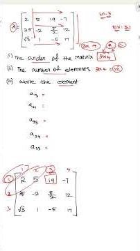 12th maths #cbsc #maths #matrix #jee