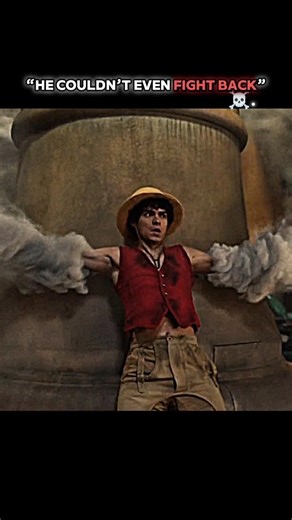 Smoker Aura in This Scene 💀🔥Luffy vs Captain Smoker #shorts #onepiece