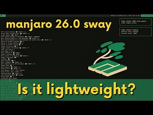 Manjaro 26.0 Sway: Install, review and Benchmark Test! #linux #performance #archlinux