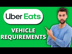 NEW! Uber Eats Vehicle Requirements (2025) 🚗 | What You Need to Start Delivering This Year