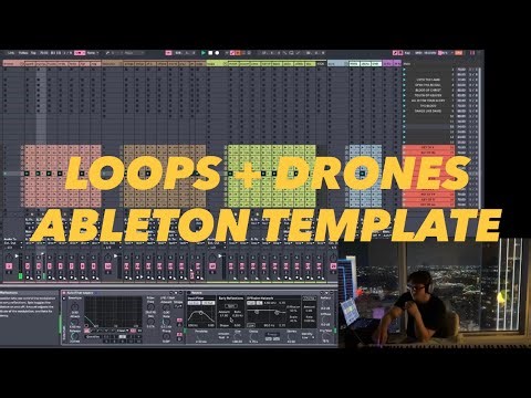 LOOPS DRONES AND TEXTURES WORSHIP TEMPLATE - ABLETON 12