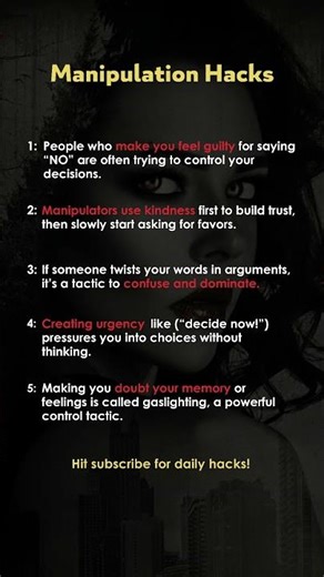 10 Powerful Manipulation Psychology Hacks You Didn’t Know