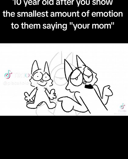 10 year old reaction meme: your mom animation explained