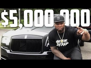 50 Cent Largest Car Collection!