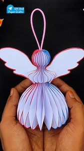 2M views · 31K reactions | DIY Handmade Christmas Angel  Christmas Tree ornaments  #reels #Shorts #Angel #ChristmasTree #ChristmasDecor #Crafts #ChristmasOrnaments #Christmas2024 | DIY And Paper Crafts | Facebook