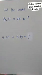 #numericalreasoning #civilserviceexam #cscexam #CSC #math #mathematics #decimal #multiplication | Civil Service Exam Reviewer BY Janice De Herce