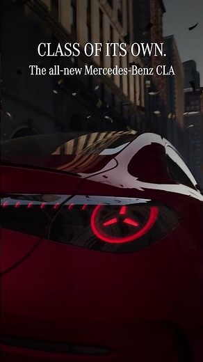 The all-new Mercedes-Benz CLA. ​