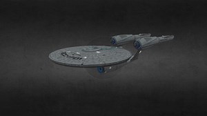 Star trek online | U.S.S. Enterprise (Kelvin) - Download Free 3D model by LoganRolphh