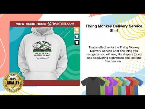 Flying Monkey Delivery Service Shirt