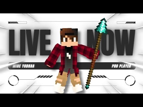 Mine Yodhaa Live Playing With Subscribers Java + Pe #live #minecraft #mineyodhaa