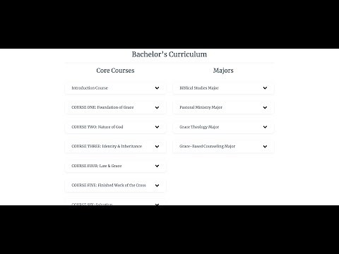 Online Grace-Based Bachelor's & Master's Bible Degrees (Click Here for Pricing & Other Details)